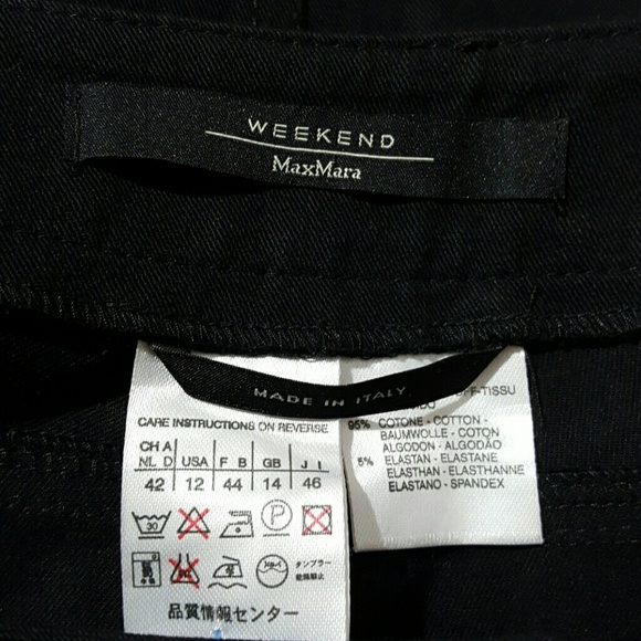 Weekend Max Mara skirt black size 12 - Picture 4 of 6